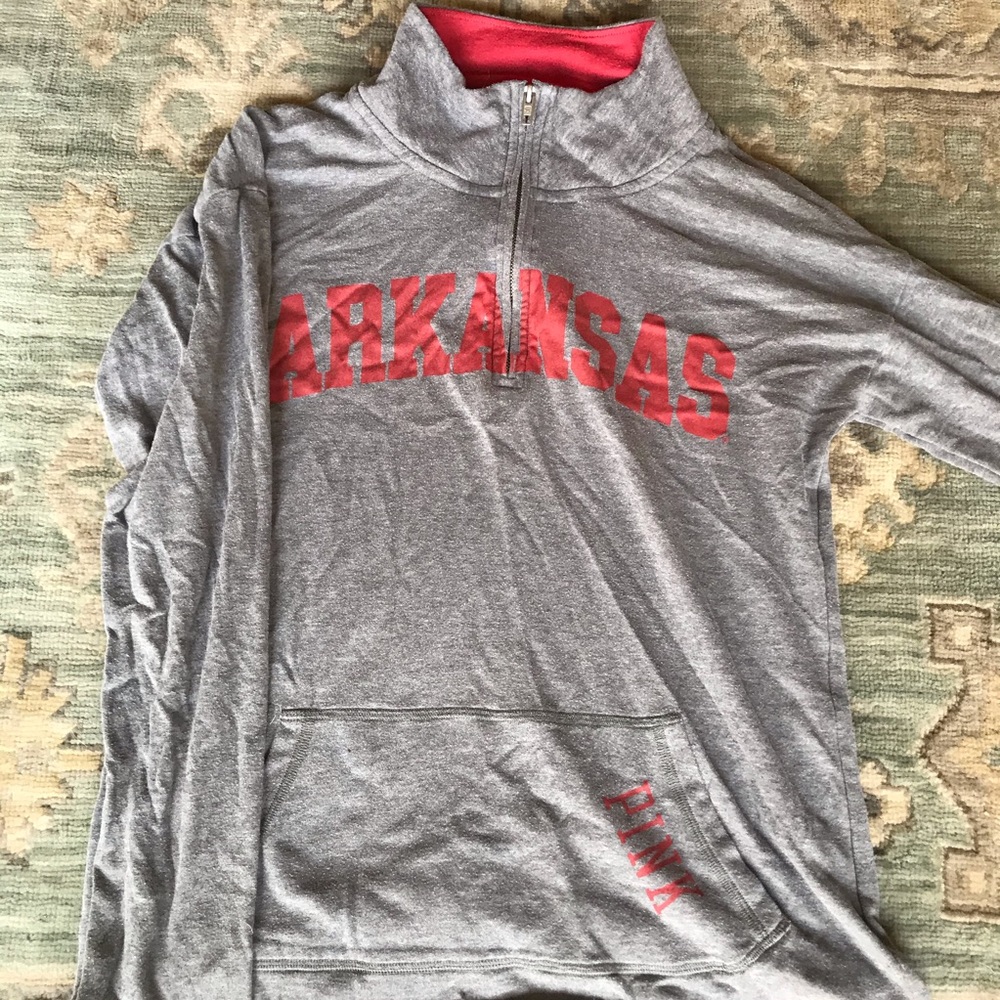 PINK Arkansas Razorbacks Zip Up
